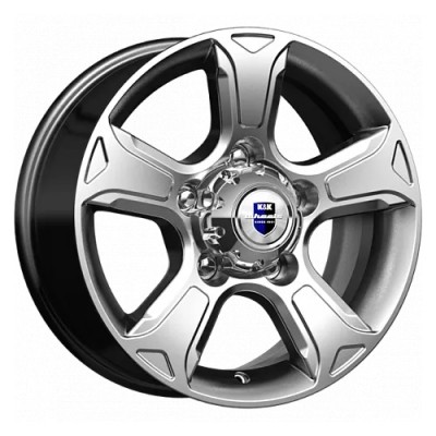 K&K Атлант 7x16 5*139.7 ET35 DIA108.6 Дарк платинум 