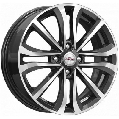 iFree Панган 6x16 4*100 ET45 DIA60.1 Блэк Джек  - «ПСС ПРО»