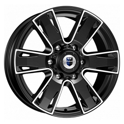 K&K Севенна 7x17 6*139.7 ET38 DIA67.1 Алмаз черный 