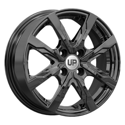 Wheels UP UP122 6x15 4*100 ET37 DIA60.1 New Black 