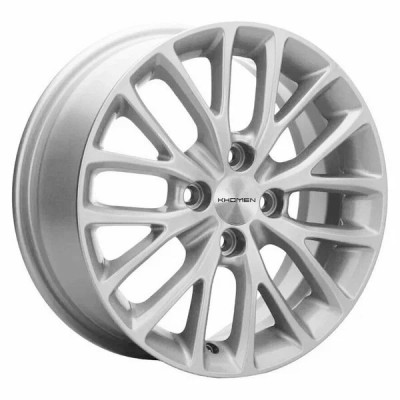 Khomen KHW 1506 6x15 4*100 ET46 DIA54.1 F-Silver