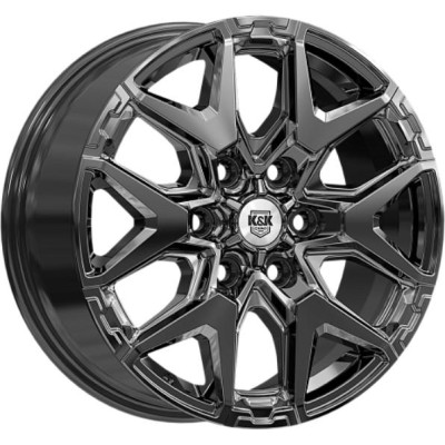 K&K Гангут 7.5x18 6*139.7 ET36 DIA100.1 Черный 
