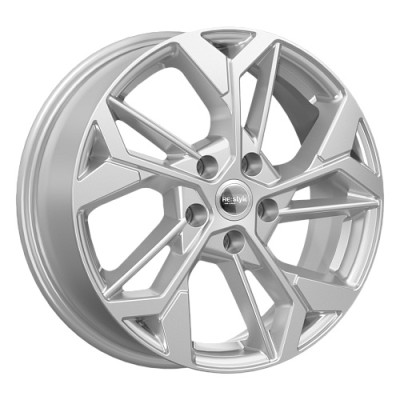 K&K КС1062 6.5x17 5*108 ET33 DIA60.1 Сильвер 