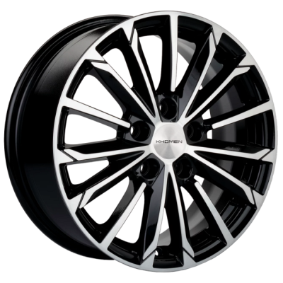 Khomen KHW 1611 6.5x16 5*114.3 ET50 DIA66.1 Black-FP