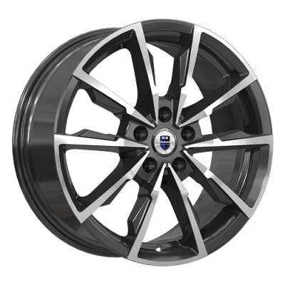 K&K Меренге 7.5x17 5*120 ET45 DIA72.6 Алмаз черный 