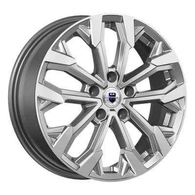 K&K Морейн 6.5x17 5*100 ET38 DIA57.1 Дарк платинум 
