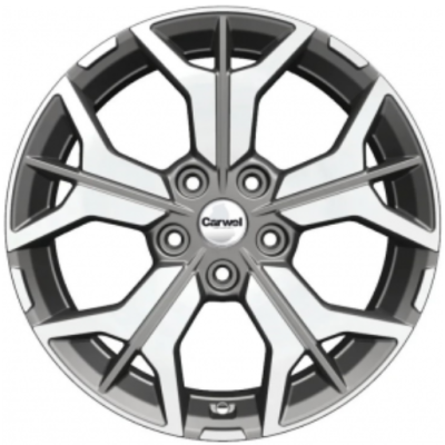 Carwel Бусани 7x17 5*114.3 ET43.5 DIA67.1 SLT 