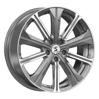 K&K КР013 7x19 5*108 ET45 DIA60.1 Diamond gloss graphite 