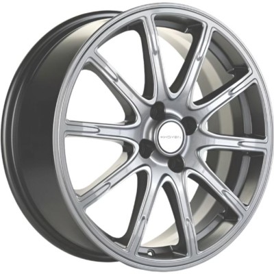 Khomen KHW 1707 6.5x17 4*100 ET43 DIA60.1 G-Silver 