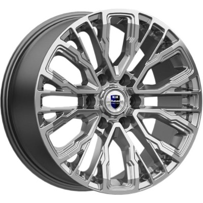 K&K Кортес 8.5x19 6*139.7 ET36 DIA100.1 Дарк платинум 