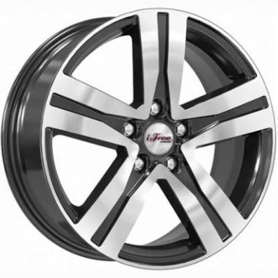 iFree Rebel 7x17 5*108 ET45 DIA67.1 Блэк Джек  - «ПСС ПРО»