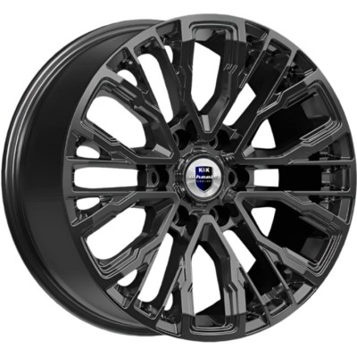 K&K Кортес 8.5x19 6*139.7 ET38 DIA67.1 Черный 