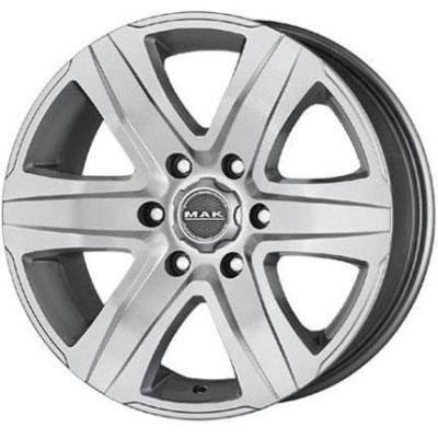 MAK Stone 6 8x18 6*130 ET53 DIA84.1 Silver  - «ПСС ПРО»
