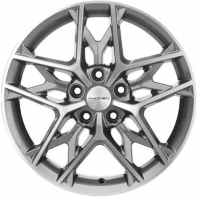 Khomen KHW 1709 7x17 5*114.3 ET48.5 DIA67.1 Gray 