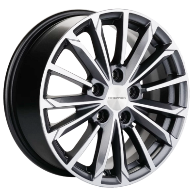 Khomen KHW 1611 6.5x16 5*110 ET46 DIA63.3 Gray-FP 