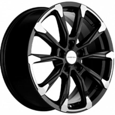 Khomen KHW 1808 7.5x18 5*108 ET40 DIA54.1 Black-FP 