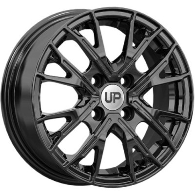 Wheels UP UP127 5.5x14 4*100 ET45 DIA56.6 New Black 