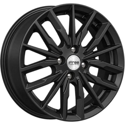 iFree Миконос 6x16 4*100 ET45 DIA54.1 Блэк мэт  - «ПСС ПРО»
