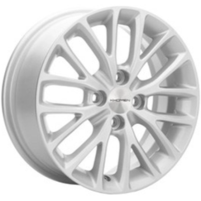 Khomen KHW 1506 6x15 4*100 ET50 DIA60.1 F-Silver 