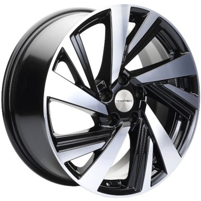 Khomen KHW 1801 7.5x18 5*114.3 ET45 DIA67.1 Black-FP 