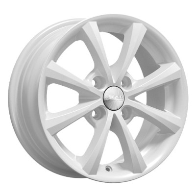 Скад Каллисто 5.5x13 4*100 ET35 DIA67.1 Белый  - «ПСС ПРО»