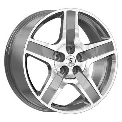 K&K КР008 8.5x20 5*114.3 ET43 DIA67.1 Diamond gloss graphite 