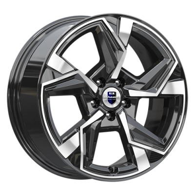 K&K Кайан 7.5x18 5*114.3 ET33 DIA67.1 Алмаз черный 