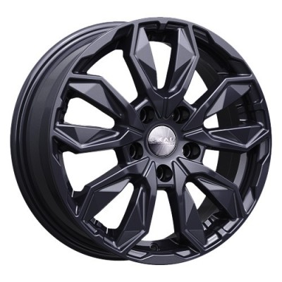 Скад Сочи 6x16 4*100 ET41 DIA60.1 Черный бархат - «ПСС ПРО»