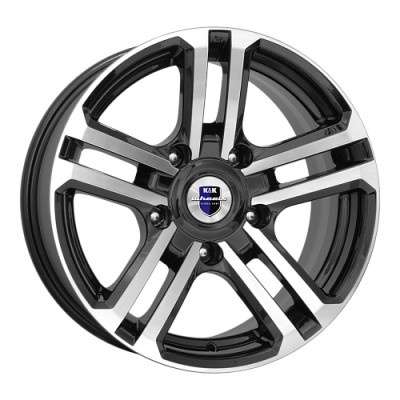 K&K Палладика 7x16 5*139.7 ET5 DIA98 Алмаз черный 