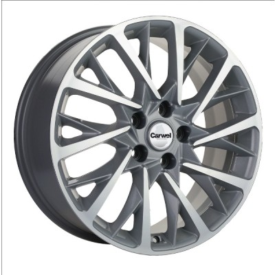 Khomen KHW 1804 7.5x18 5*108 ET47 DIA60.1 Gray-FP 