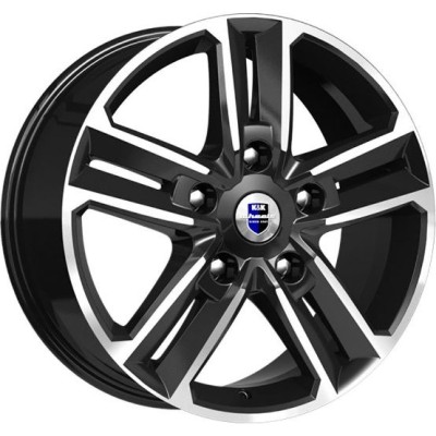 K&K Backfire 8x18 5*114.3 ET50 DIA66.1 Алмаз черный 