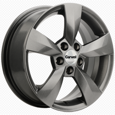Khomen KHW 1504 6x15 5*100 ET38 DIA57.1 G-Silver 