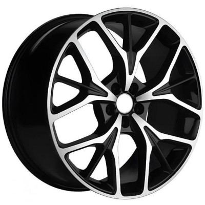 Khomen KHW 2012 8x20 5*114.3 ET45 DIA60.1 Black-FP 