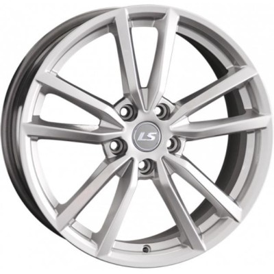 LS 1309 8x18 5*114.3 ET45 DIA67.1 Silver 