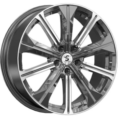 K&K КР013 7x19 5*114.3 ET40 DIA66.1 Diamond gloss graphite 