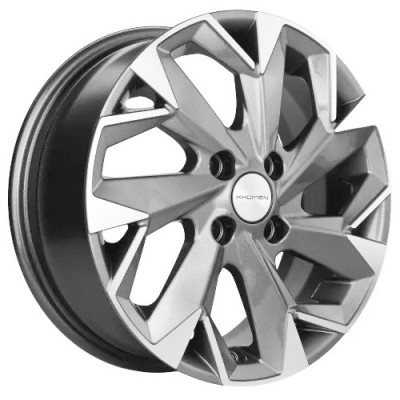 Khomen KHW 1402 5.5x14 4*98 ET35 DIA58.6 Gray-FP 