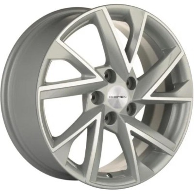 Khomen KHW 1724 7x17 5*114.3 ET48 DIA67.1 F-Silver-FP 