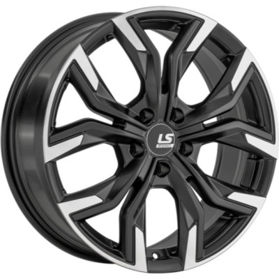 LS FlowForming RC92 7.5x18 5*112 ET40 DIA66.6 BKSF 