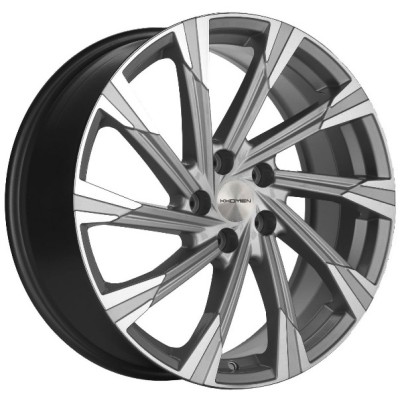 Khomen KHW 1901 7.5x19 5*108 ET46 DIA63.3 Gray-FP 