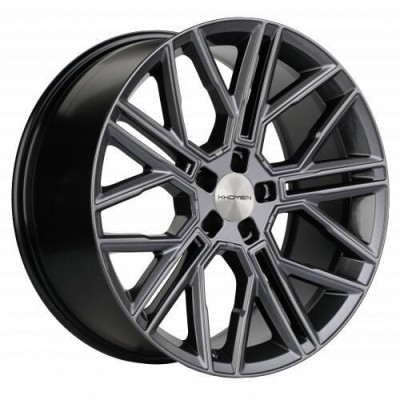 Khomen KHW 2101 9.5x21 5*120 ET45.5 DIA62.5 Gray 