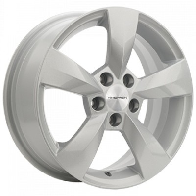 Khomen KHW 1504 6x15 5*100 ET43 DIA57.1 F-Silver 