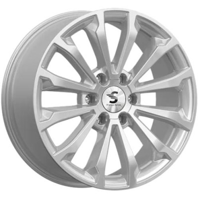 K&K КР006 8.5x20 6*139.7 ET33 DIA67.1 Elite silver 