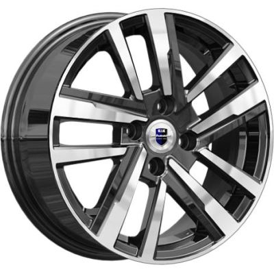 K&K Хант 6x15 4*100 ET45 DIA67.1 Алмаз черный 