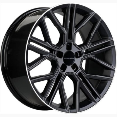 Khomen KHW 2101 9.5x21 5*112 ET36 DIA66.6 Black Matt MR