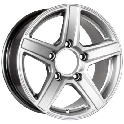 Khomen KHW 1614 6.5x16 5*139.7 ET40 DIA98.5 F-Silver 