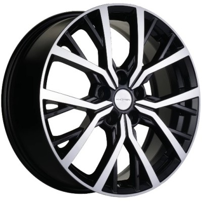 Khomen KHW 1806 7x18 5*108 ET45 DIA60.1 Black-FP 