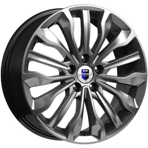 K&K Атакама 6.5x17 5*114.3 ET50 DIA67.1 Дарк платинум 