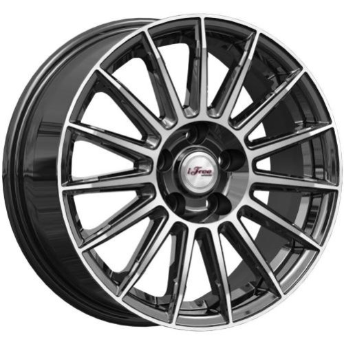 iFree Азур 6.5x16 5*108 ET46 DIA63.3 Блэк Джек  - «ПСС ПРО»
