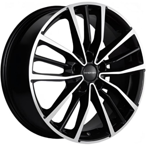 Khomen KHW 1812 7x18 5*114.3 ET48.5 DIA67.1 Black-FP 