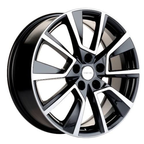 Khomen KHW 1802 7x18 5*114.3 ET37 DIA66.6 Black-FP 